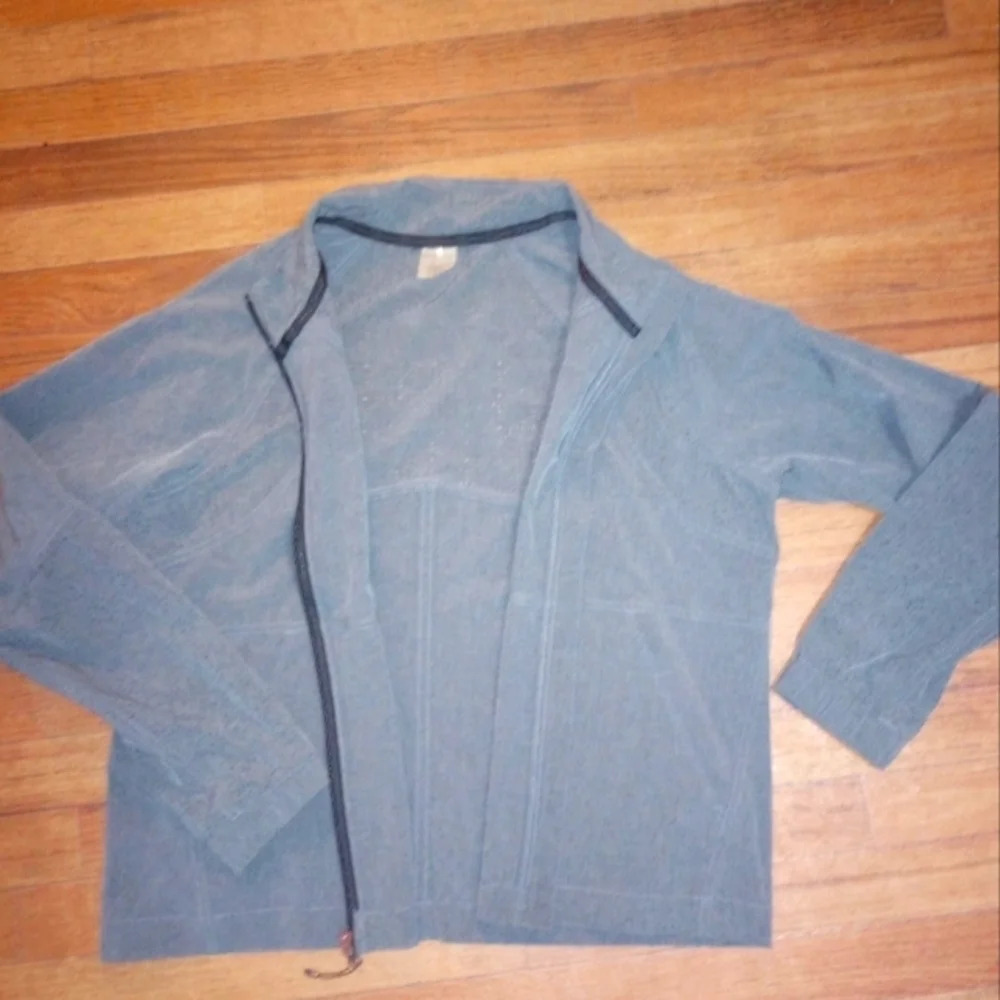 2/$25 Calia grey zip‎ jacket large